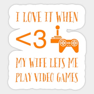 I love it when/gaming meme #1 Sticker